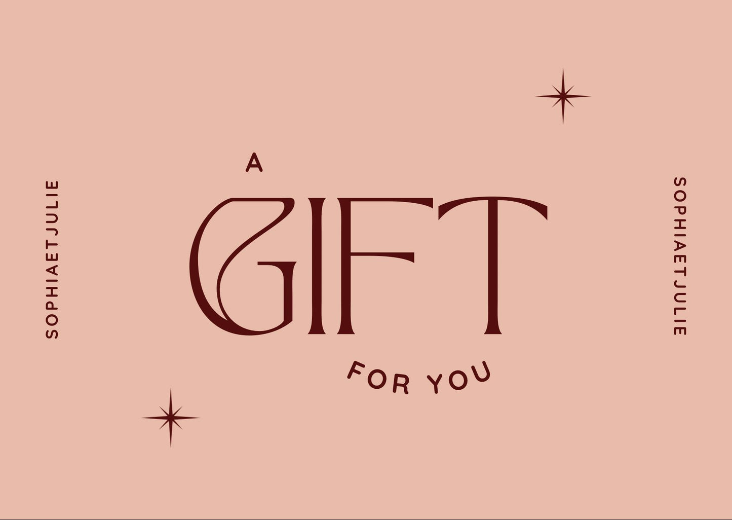 Sophia et Julie Giftcard